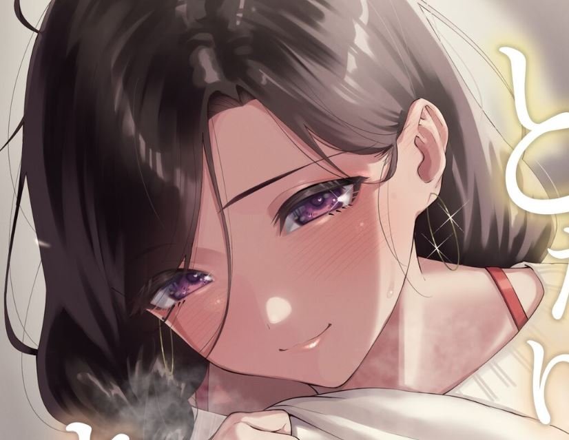 Capa de doujinshi com personagem original adulta